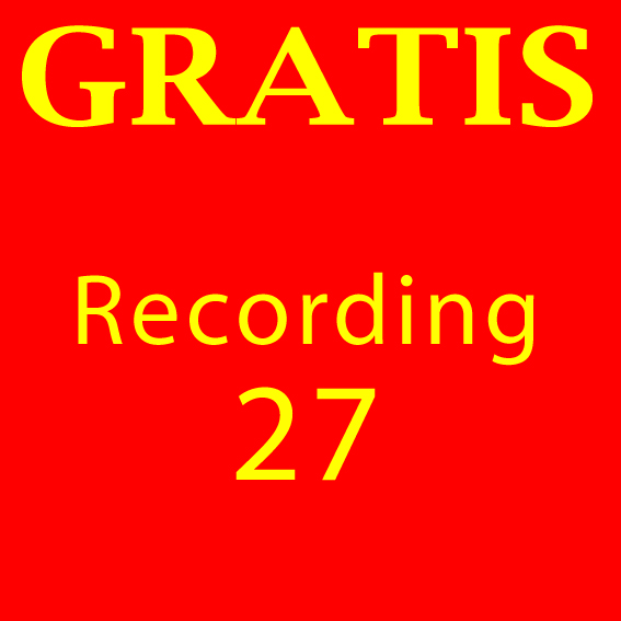 Gratis recording 27
