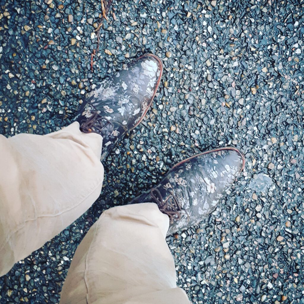 Cameleon-reactie van mijn schoenen?